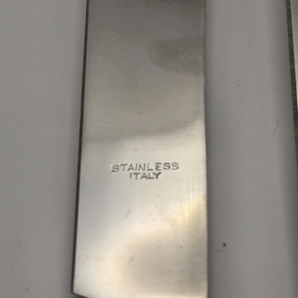 Coronado Stainless Steel Cutlery 3 Pc Serving Set Made In Italy